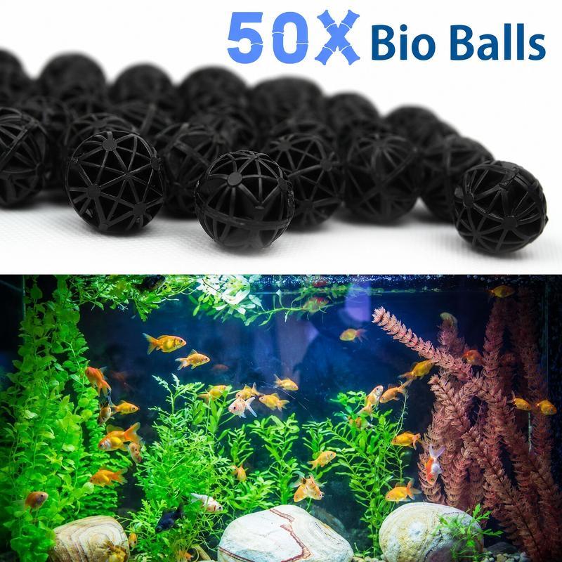 Ocean Aquarium - 50개 16mm 수족관 바이오 필터 볼