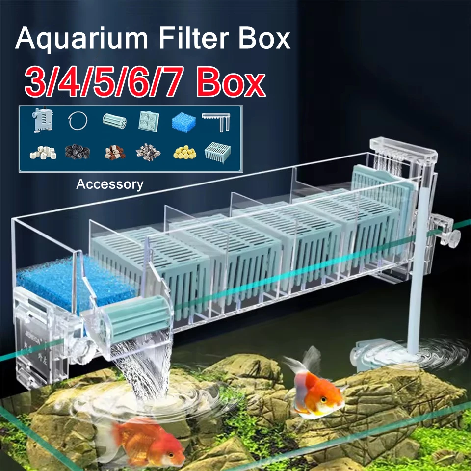 Reef Tank Filter - 220V 수족관 벽걸이 형 폭포 필터