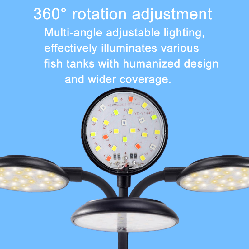 USB 수족관 LED 램프 어항 조명 장식 수생 식물  - Aquarium Marine Lights 리뷰 및 가격