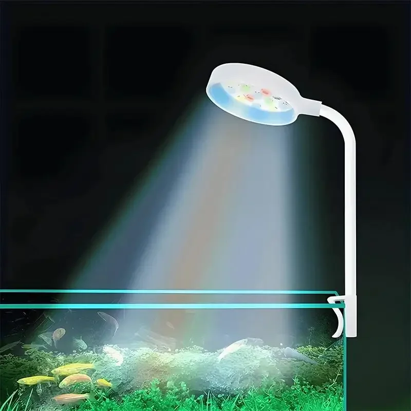 어항 조명 어댑터 포함 LED 클립 온 어항 조명, 소 - Aquarium Marine Lights 리뷰 및 가격