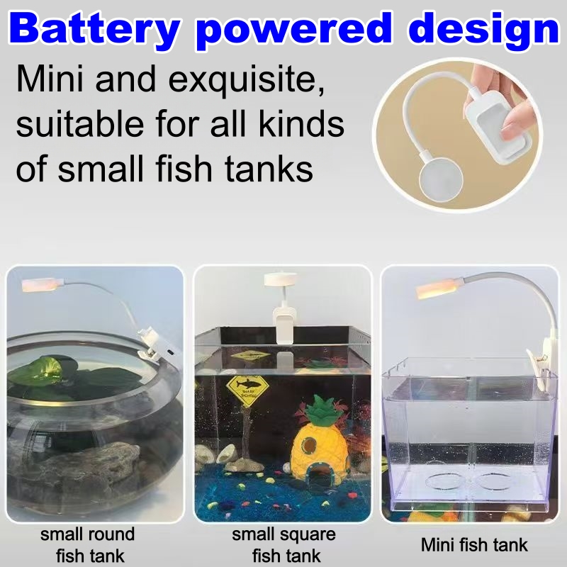 LED 수족관 조명 클립형 어항 조명 360 °   소 - Aquarium Marine Lights 리뷰 및 가격
