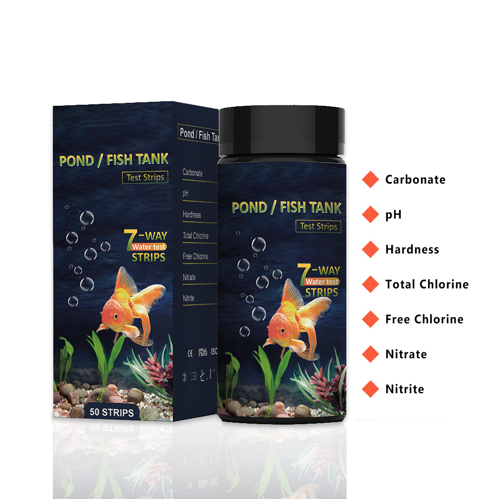 7 in 1 수족관 테스트 스트립, 50 스트립 수조  - Saltwater Tank 리뷰 및 가격