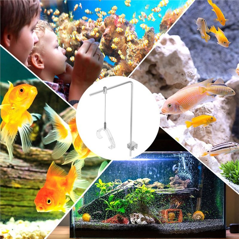 AB41-2Pcs 물고기 탱크 라이트 랙 클립이 있는  - Saltwater Tank 리뷰 및 가격