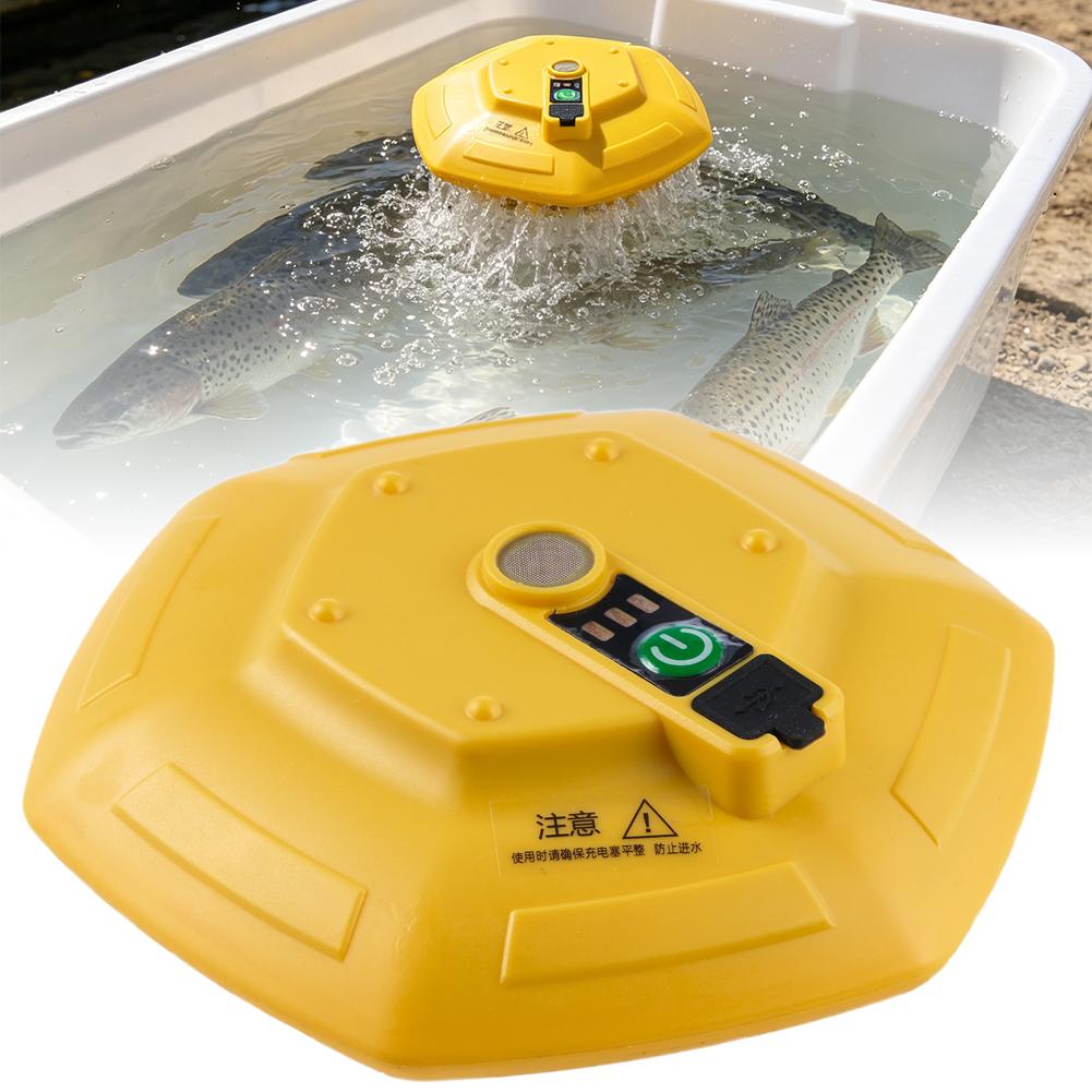 휴대용 수상 어항 산소 펌프, 3000mAh 충전식 에 - Marine Fish Tank 리뷰 및 가격